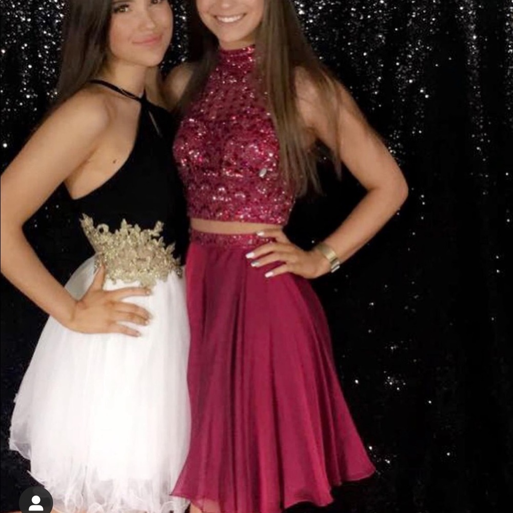 Sherri Hill Ruby 2 Piece Dress Size 00